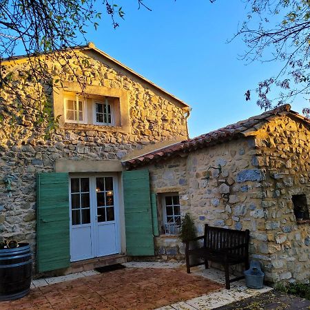 Villa Charmante A Lussan Avec Piscine Privee Et Jardin Closa Exteriör bild